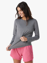 Thumbnail 4 of BreezeKnit™ Top | Heather Charcoal