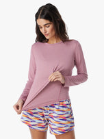 Thumbnail 4 of BreezeKnit™ Top | Heather Rose