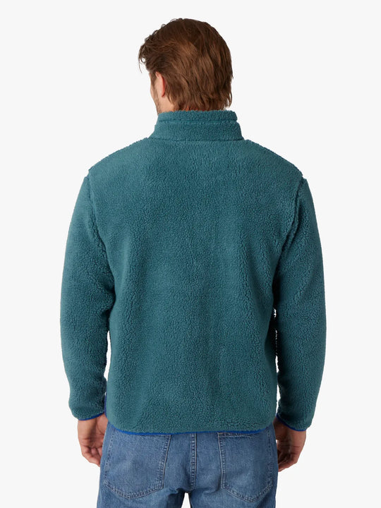 The Bayshore Fleece | Green Nautical Flag