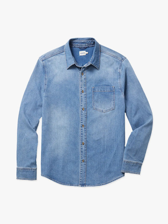 Driftwood Denim Shirt | Medium Denim Wash