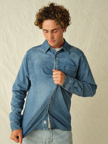 Thumbnail 4 of Driftwood Denim Shirt | Medium Denim Wash