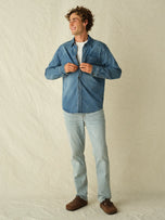 Thumbnail 6 of Driftwood Denim Shirt | Medium Denim Wash