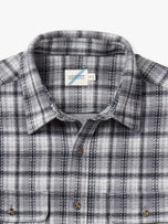 Thumbnail 5 of The Ultra-Stretch Dunewood Flannel | Charcoal Plaid
