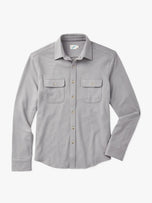 Thumbnail 1 of The Ultra-Stretch Dunewood Flannel | Grey