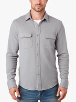 Thumbnail 4 of The Ultra-Stretch Dunewood Flannel | Grey