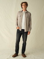 Thumbnail 5 of Dunewood Ultra Stretch Flannel | Coffee Heather Twill