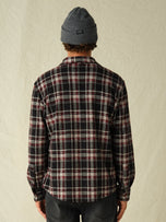 Thumbnail 3 of Dunewood Ultra Stretch Flannel | Fireside Red Plaid