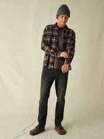 Thumbnail 5 of Dunewood Ultra Stretch Flannel | Fireside Red Plaid