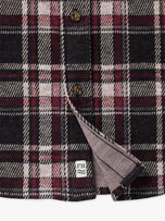 Thumbnail 6 of Dunewood Ultra Stretch Flannel | Fireside Red Plaid