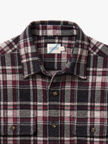 Thumbnail 7 of Dunewood Ultra Stretch Flannel | Fireside Red Plaid