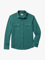 Thumbnail 1 of Dunewood Ultra Stretch Flannel | Hunter Green Twill