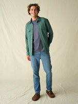 Thumbnail 5 of Dunewood Ultra Stretch Flannel | Hunter Green Twill