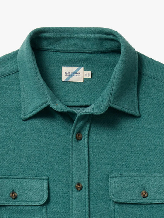 Dunewood Ultra Stretch Flannel | Hunter Green Twill