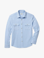 Thumbnail 1 of Dunewood Ultra Stretch Flannel | Light Blue Twill