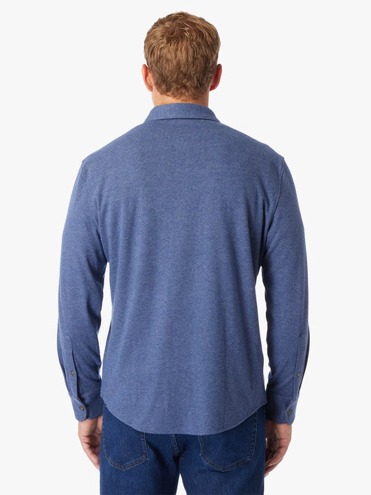 Dunewood Ultra Stretch Flannel | Navy Twill