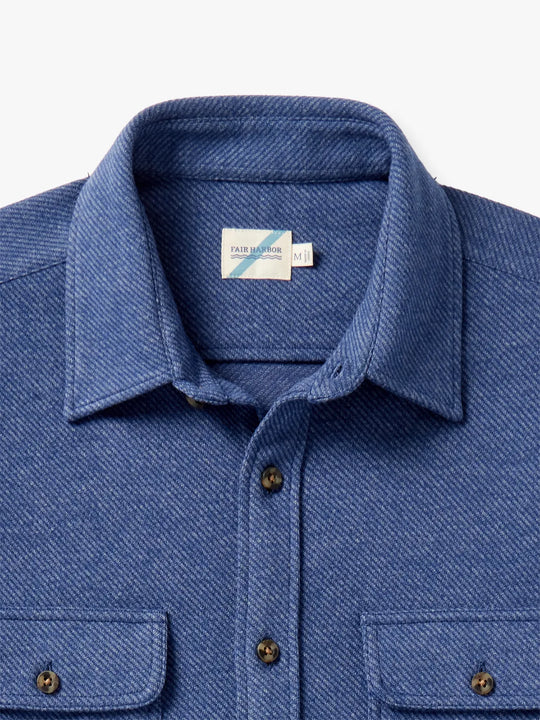 Dunewood Ultra Stretch Flannel | Navy Twill