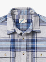 Thumbnail 8 of Dunewood Ultra Stretch Flannel | Big Surf Blue Plaid