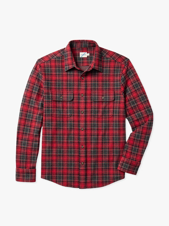 The Ultra-Stretch Dunewood Flannel | Great Outdoors Plaid