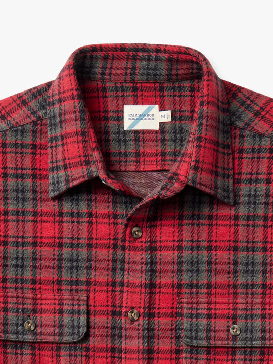 The Ultra-Stretch Dunewood Flannel | Great Outdoors Plaid