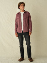 Thumbnail 6 of Dunewood Ultra Stretch Flannel | Burgundy Twill