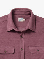 Thumbnail 8 of Dunewood Ultra Stretch Flannel | Burgundy Twill