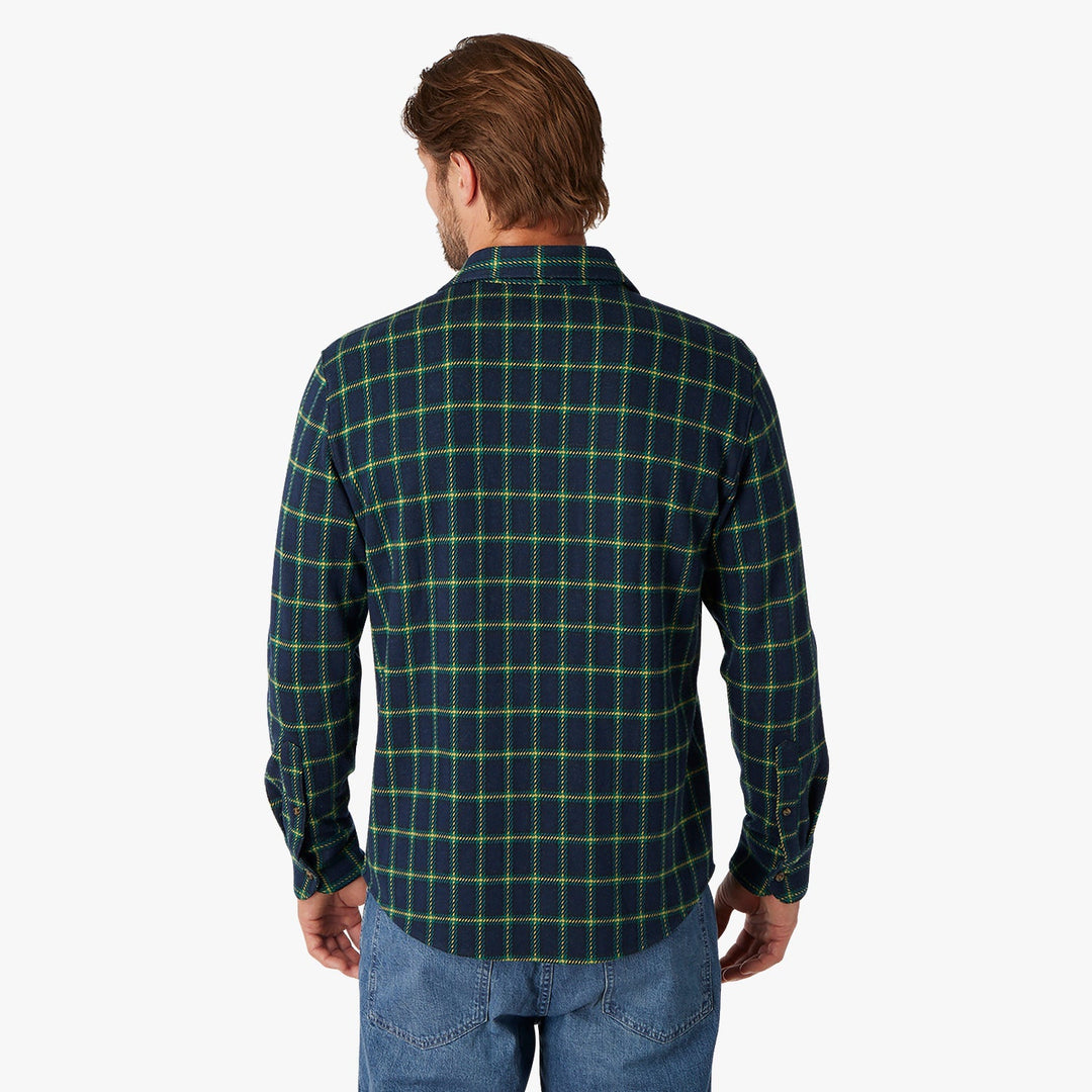 The Ultra-Stretch Dunewood Flannel | Nautical Red Plaid – Fair Harbor