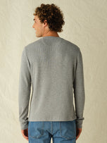 Thumbnail 5 of Hudson Waffle Crew | Heather Grey