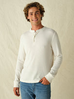 Thumbnail 3 of Hudson Waffle Henley | Shell