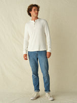 Thumbnail 6 of Hudson Waffle Henley | Shell