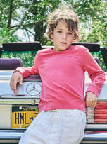 Thumbnail 2 of Kids Saltaire Crewneck | Nautical Red