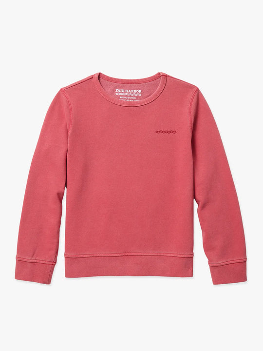 Kids Saltaire Crewneck | Nautical Red