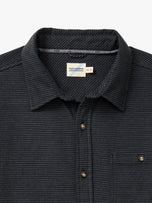 Thumbnail 7 of Seaside Lightweight Flannel | Charcoal Houndstooth