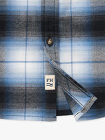 Thumbnail 7 of Seaside Lightweight Flannel | Smooth Blue Plaid