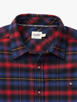 Thumbnail 8 of Seaside Lightweight Flannel | Sail Blue Plaid