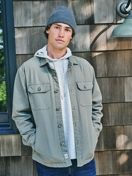 Montauk Shirt Jacket | Olive