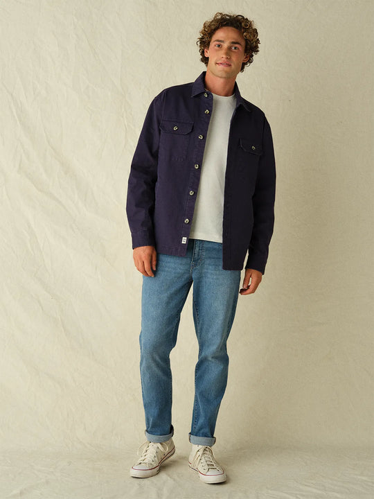 Montauk Shirt Jacket | Navy