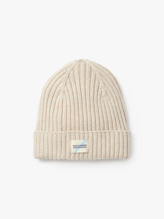 The Seawool Neptune Beanie | Sand