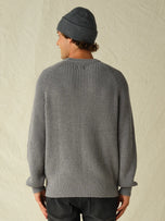 Thumbnail 4 of Neptune Sweater | Charcoal Heather Grey