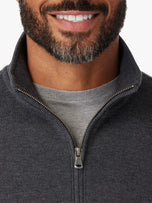 Thumbnail 3 of Larchmont Seawool Quarter Zip | Charcoal