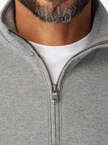 Thumbnail 3 of Larchmont Seawool Quarter Zip | Heather Grey