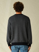 Thumbnail 4 of Tidal Sweater | Navy Nautical Birdseye