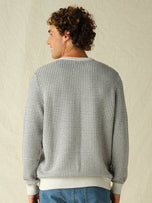 Thumbnail 5 of Tidal Sweater | Sand Birdseye