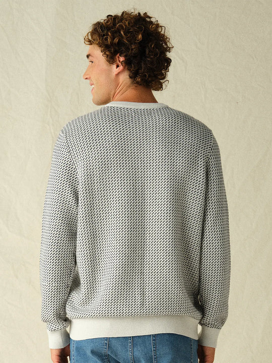 Tidal Sweater | Sand Birdseye