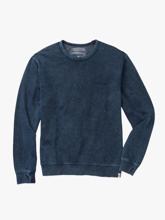 Saltaire Crewneck | Navy