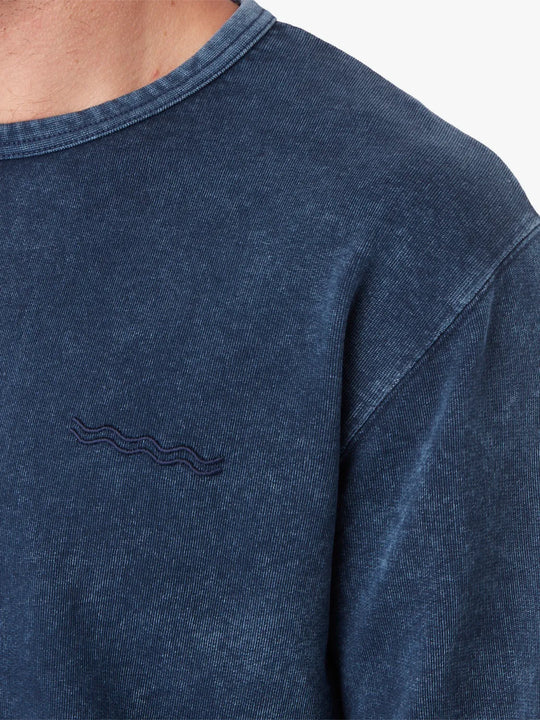 Saltaire Crewneck | Navy