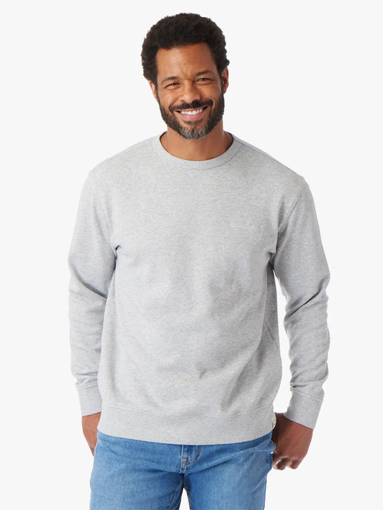 Saltaire Crewneck Heather Grey S