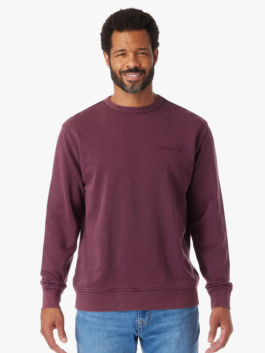 Saltaire Crewneck | Burgundy