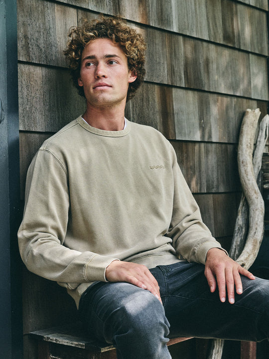 Saltaire Crewneck | Palomino