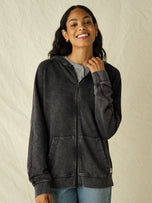 Thumbnail 5 of Saltaire Full Zip Hoodie | Black