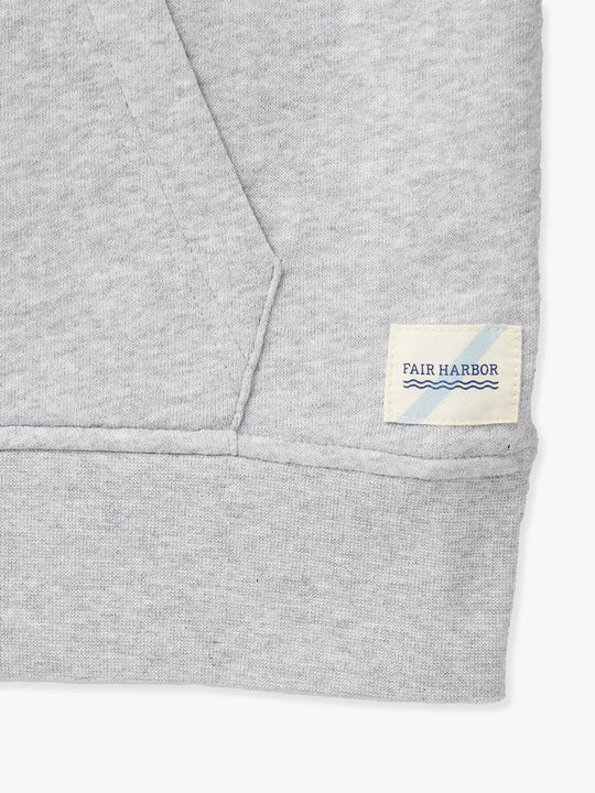 Saltaire Hoodie | Heather Grey